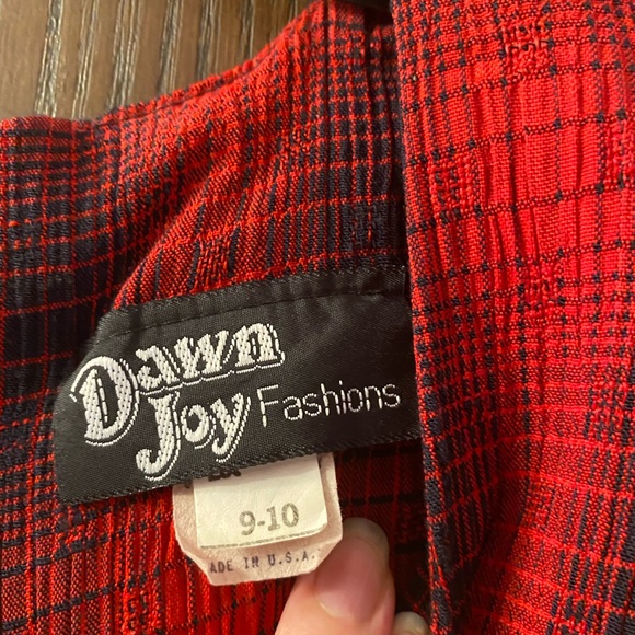 Vintage red dress - Picture 5 of 8